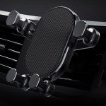 Wholesale Universal Gravity AC Air Vent and Dashboard Car Mount Holder K001 (Black)